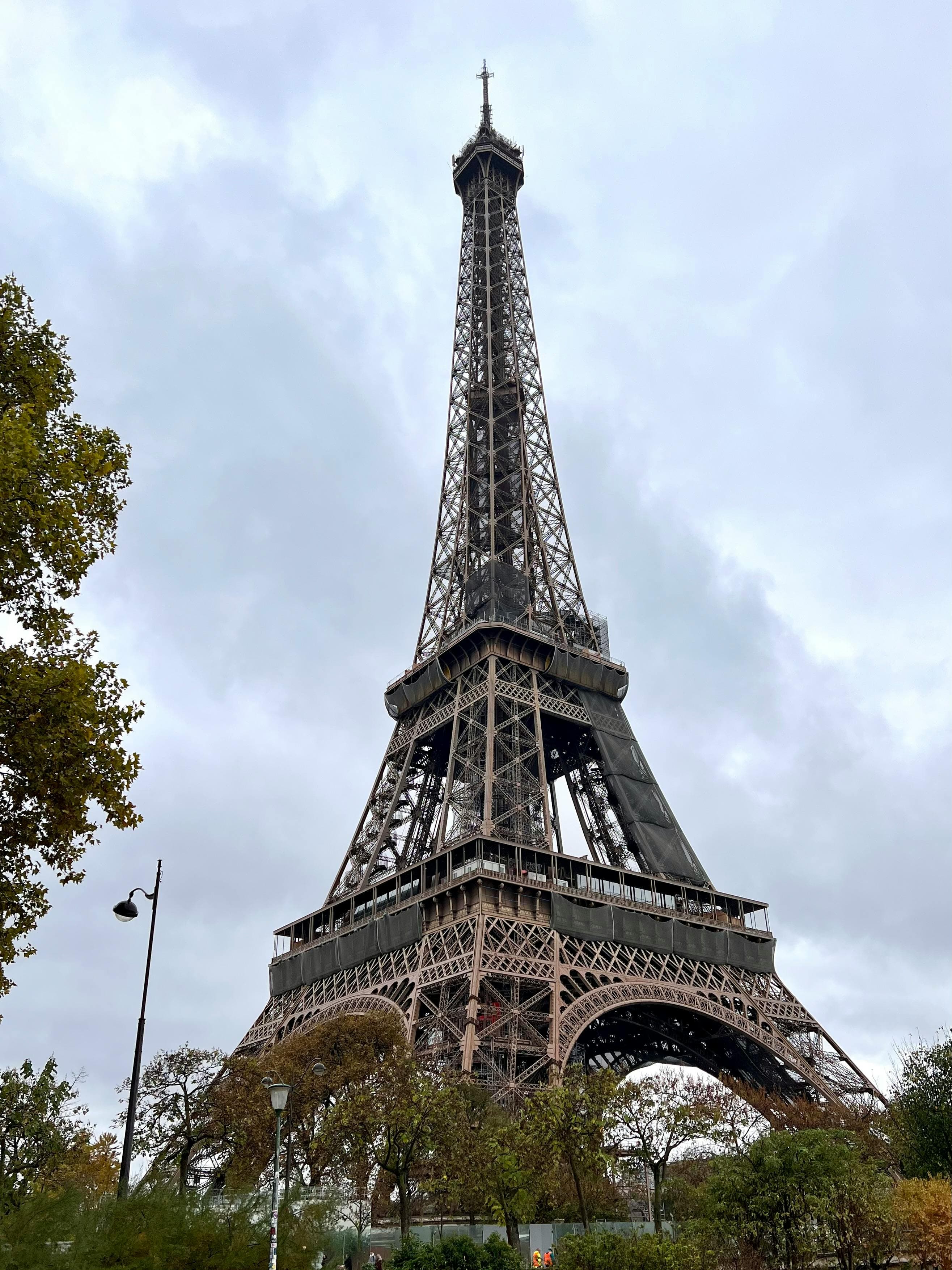 Tour Eiffel — Paris, projet structure F&H Études
